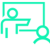 in-person training icon